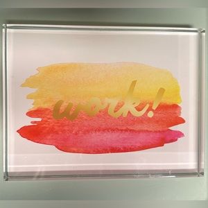 Glass Desk Decoration